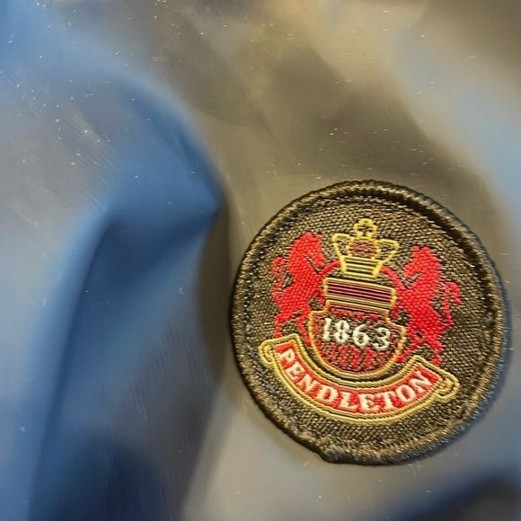 NWT Pendleton Navy Newport Hooded Waterproof Raincoat - Picture 10 of 10